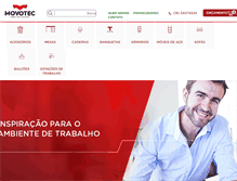 Tablet Screenshot of movotec.com.br